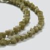 Glass Beads Strands GLAA-L031-01-C08-2