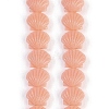 Synthetic Coral Dyed Carved Beads Strands CORA-K009-05A-04-1