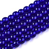Transparent Glass Beads Strands GLAA-T032-T4mm-15-1