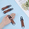 4Pcs PU Leather Belt Keychains AJEW-PH0010-27B-3