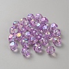 Plating Acrylic Beads OACR-WH20006-01D-1
