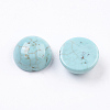 Natural Howlite Cabochons G-E482-02A-2