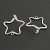 Silver Color Brass Pinch Bails X-KK199-1