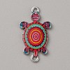 Alloy Enamel Connector Charms LS-ENAM-WH0061-47L-1