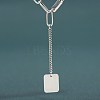 925 Sterling Silver Pendant Necklaces NJEW-BB60490-A-6