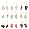 ANATTASOUL 9 Style 9 Style Natural Gemstone Nugget Dangle Earrings G-AN0001-01-1