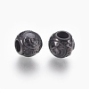 316 Surgical Stainless Steel European Beads STAS-P212-18B-04-1