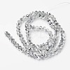 Electroplate Transparent Glass Beads Strands LS-EGLA-A034-T8mm-M16-2