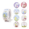 8 Patterns Easter Theme Self Adhesive Paper Sticker Rolls X1-DIY-C060-03K-1