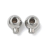 304 Stainless Steel Crimp Beads X-STAS-G361-02P-1