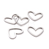 Non-Tarnish 201 Stainless Steel Linking Rings X-STAS-R111-LA105-01-1