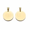 304 Stainless Steel Pendants LS-STAS-I140A-17G-1