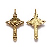 Tibetan Style Alloy Pendants PALLOY-J050-01AG-NR-2