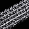 Transparent Glass Beads Strands GLAA-T032-T4mm-13-1