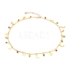 Brass Enamel Charm Bracelets SJEW-JS01132-3