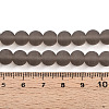 Transparent Glass Beads Strands GLAA-T032-T8mm-MD02-4