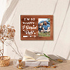 MDF Wood Photo Frames DIY-WH0231-073-7