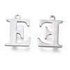 304 Stainless Steel Charms STAS-H112-E-P-2