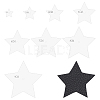 8Pcs 8 Styles Acrylic Sheets DIY-WH0622-148B-1