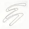 304 Stainless Steel Necklaces NJEW-D281-16-1