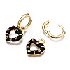 Brass Micro Pave Cubic Zirconia Huggie Hoop Earrings EJEW-T014-46G-NF-5