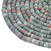 Natural African Bloodstone Beads Strands G-P575-B11-6x1mm-3