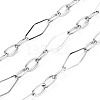 304 Stainless Steel Figaro Chains CHS-S008-013P-1