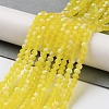 Imitation Jade Glass Beads Strands EGLA-A034-T3mm-MB17-2