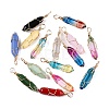 Lampwork Pendants GLAA-T023-07A-1