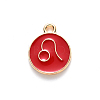 Alloy Enamel Pendants LS-ENAM-S124-01A-07G-2