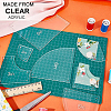 2~6 Inch Transparent Acrylic Quilting Templates DIY-WH0381-001-6