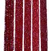 Electroplate Opaque Solid Color Glass Beads Strands LS-EGLA-A044-P4mm-L02-2