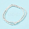 Electroplated Non-magnetic Synthetic Hematite Beads Strands G-G849-06S-3