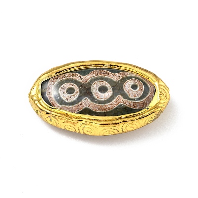 Tibetan Style dZi Beads KK-F836-07J-G-1