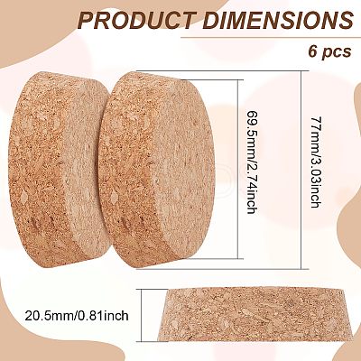 Wood Cork Stopper FIND-WH0110-749A-1