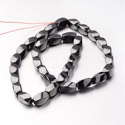 Non-magnetic Synthetic Hematite Beads Strands G-F300-11B-09-1