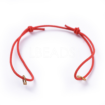 Elastic Cord Bracelet Making AJEW-JB00009-03-1