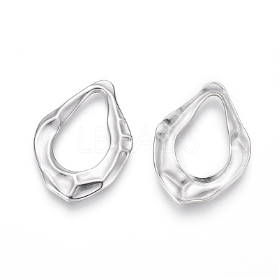 Tarnish Resistant 304 Stainless Steel Bumpy Pendants X-STAS-G214-60P-1