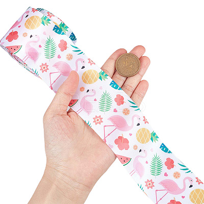 10 Yards Printed Polyester Ribbon OCOR-GF0002-47C-1