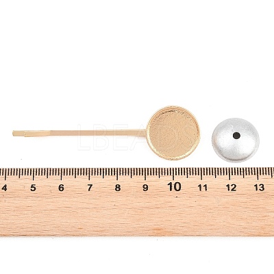 Alloy Hair Bobby Pin Findings FIND-G112-01C-1