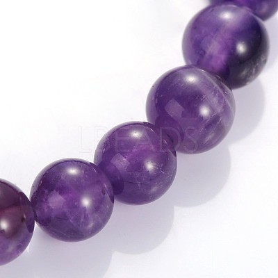 Buddha Head Gemstone Beaded Stretch Bracelets BJEW-JB01864-01-1