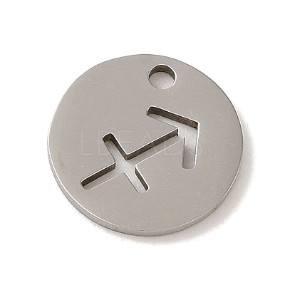 Non-Tarnish 201 Stainless Steel Charms STAS-E217-10P-12-1