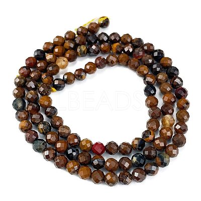 Natural Tiger Eye Beads Strands X-G-M399-03C-01-1
