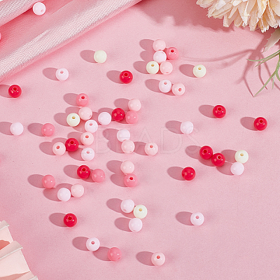 Opaque Acrylic Beads SACR-PA0001-04A-05-1