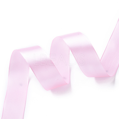 Breast Cancer Pink Awareness Ribbon Making Materials Light Pink Satin Ribbon Wedding Sewing DIY X-RC25mmY004-1