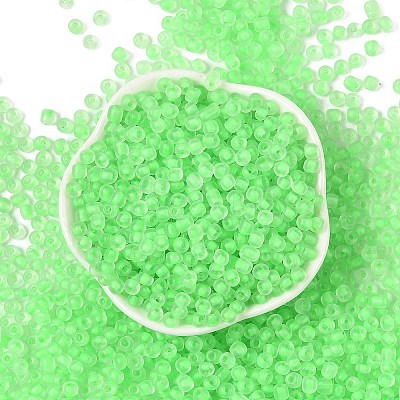 6/0 Luminous Glass Seed Beads SEED-NH0001-01H-1