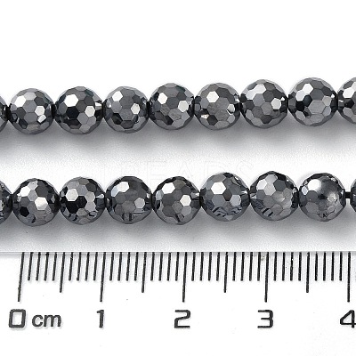 Terahertz Stone Beads Strands G-G048-A01-03-1