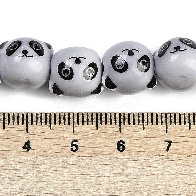 Handmade Porcelain Beads Strands PORC-P029-02C-1