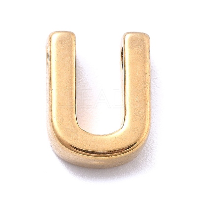 Ion Plating(IP) 304 Stainless Steel Charms STAS-R138-07G-U-1