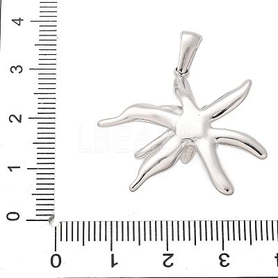 304 Stainless Steel Pendants STAS-Q349-01D-P-1